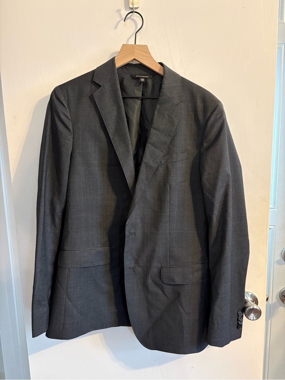 Banana Republic Dark Gray Men's Suit Jacket And Pants